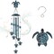 1 Pack Wind Chimes Sea Turtle Wind Chime for Outside with 4 Aluminum Tubes, Windchimes Outdoors Clearance Home Garden Patio Decor Memorial Wind Chimes for Mom Grandma Unique Birthday Festival Gifts